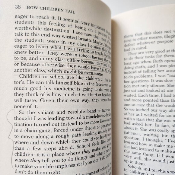 How Children Fail By John Holt Paperback 1995 Perseus Books Education/Childcare - Picture 10 of 11